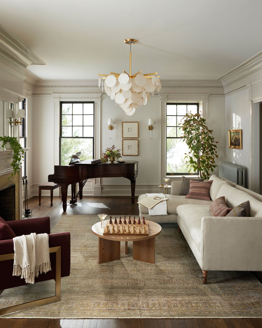 Bradbury Rug 02 | Dove / Gold