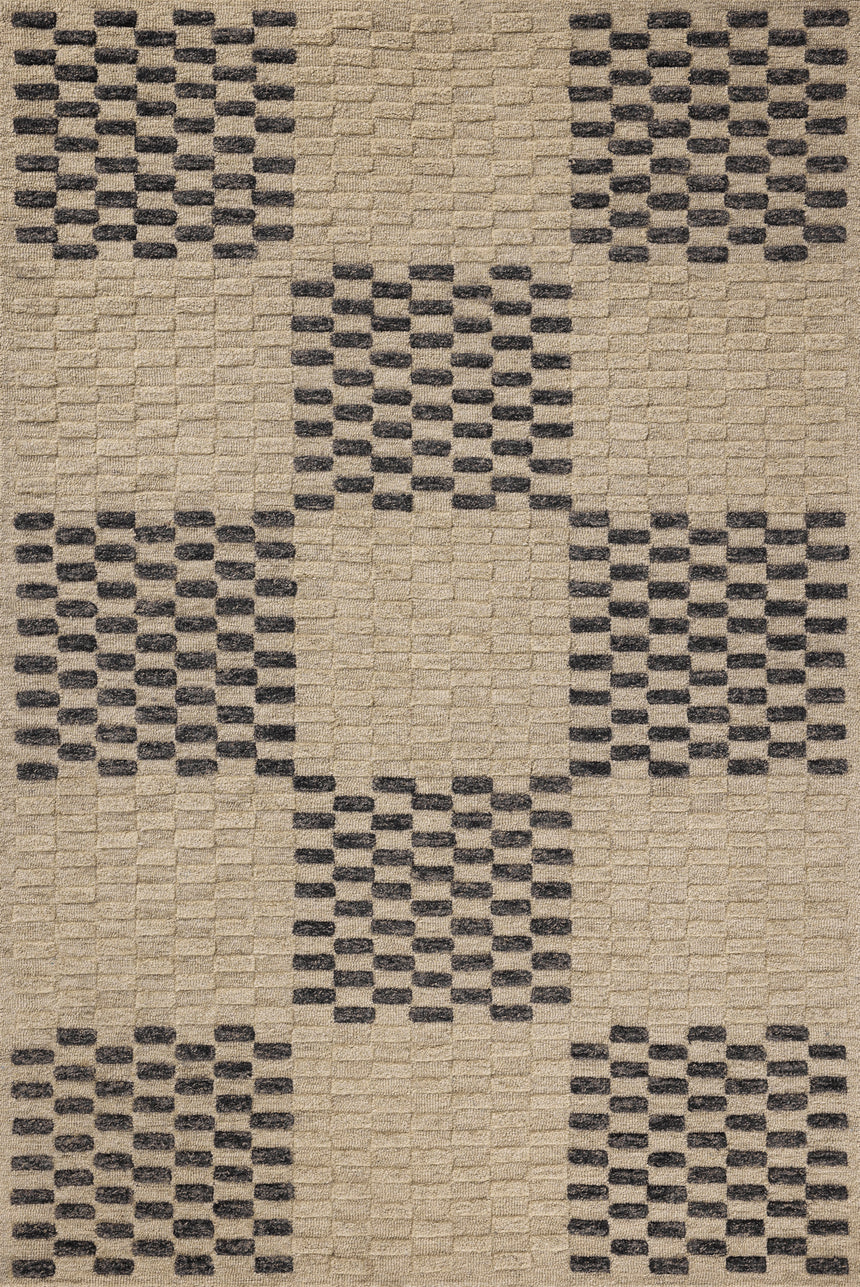 Bradley Rug 01 | Beige / Midnight