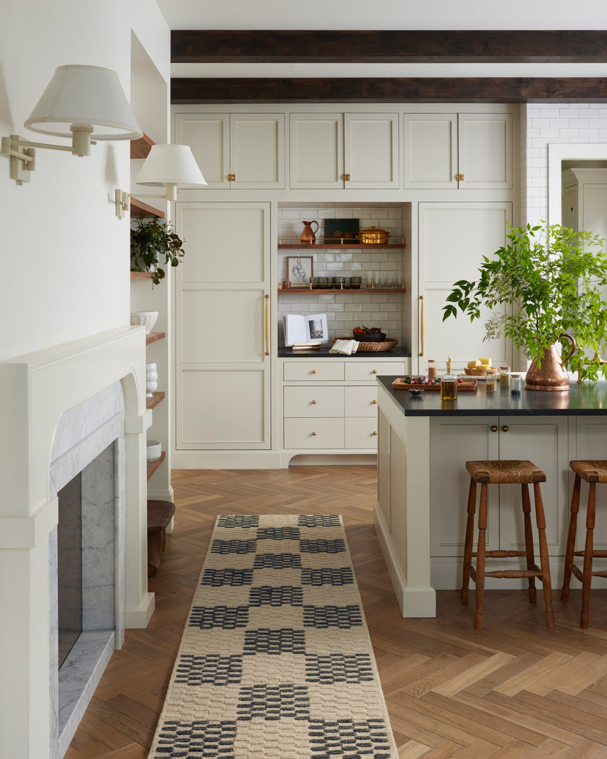 Bradley Rug 01 | Beige / Midnight