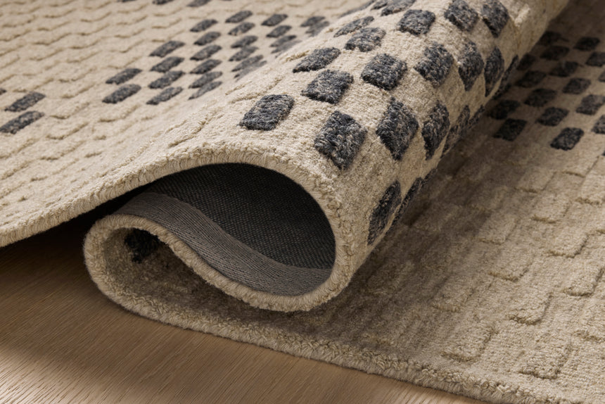 Bradley Rug 01 | Beige / Midnight