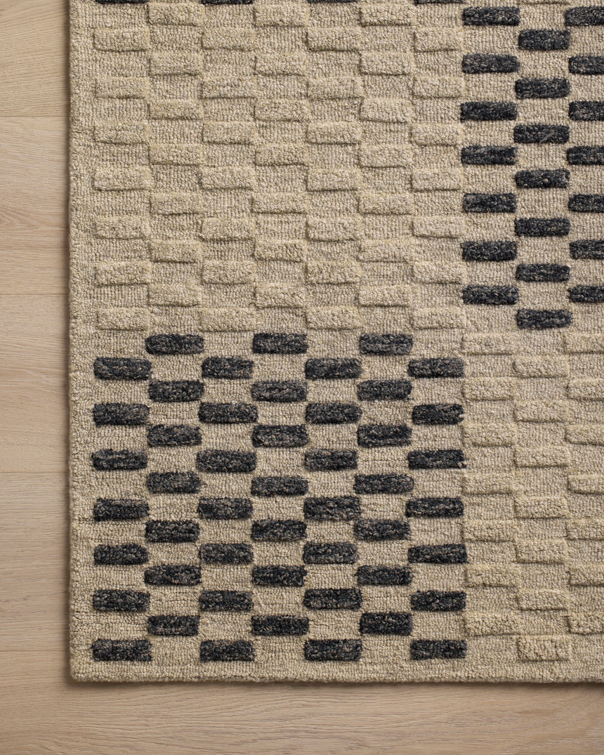 Bradley Rug 01 | Beige / Midnight