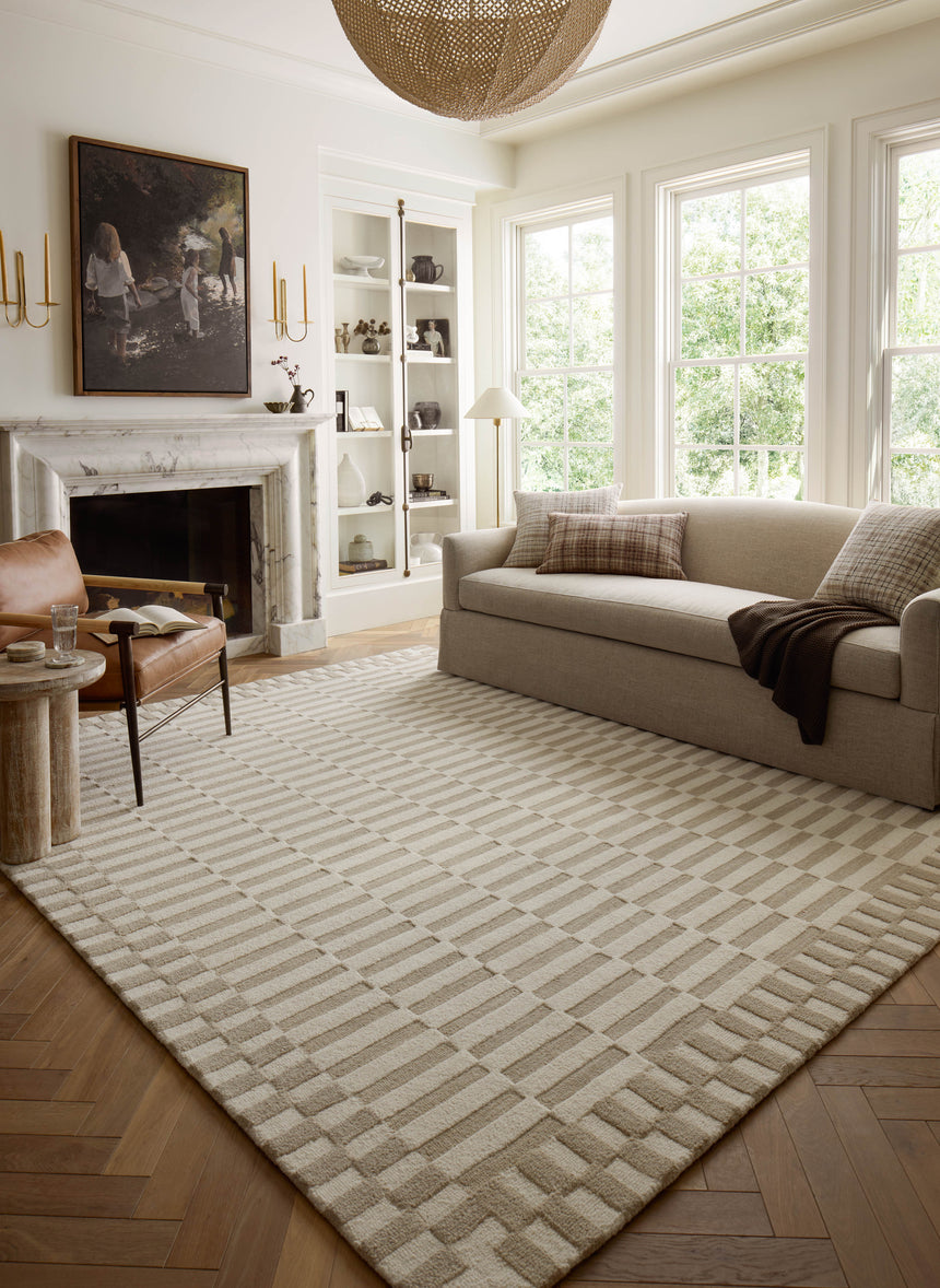 Bradley Rug 02 | Ivory / Beige