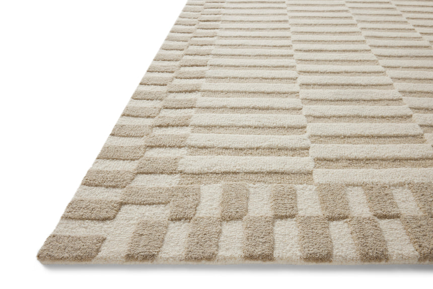 Bradley Rug 02 | Ivory / Beige