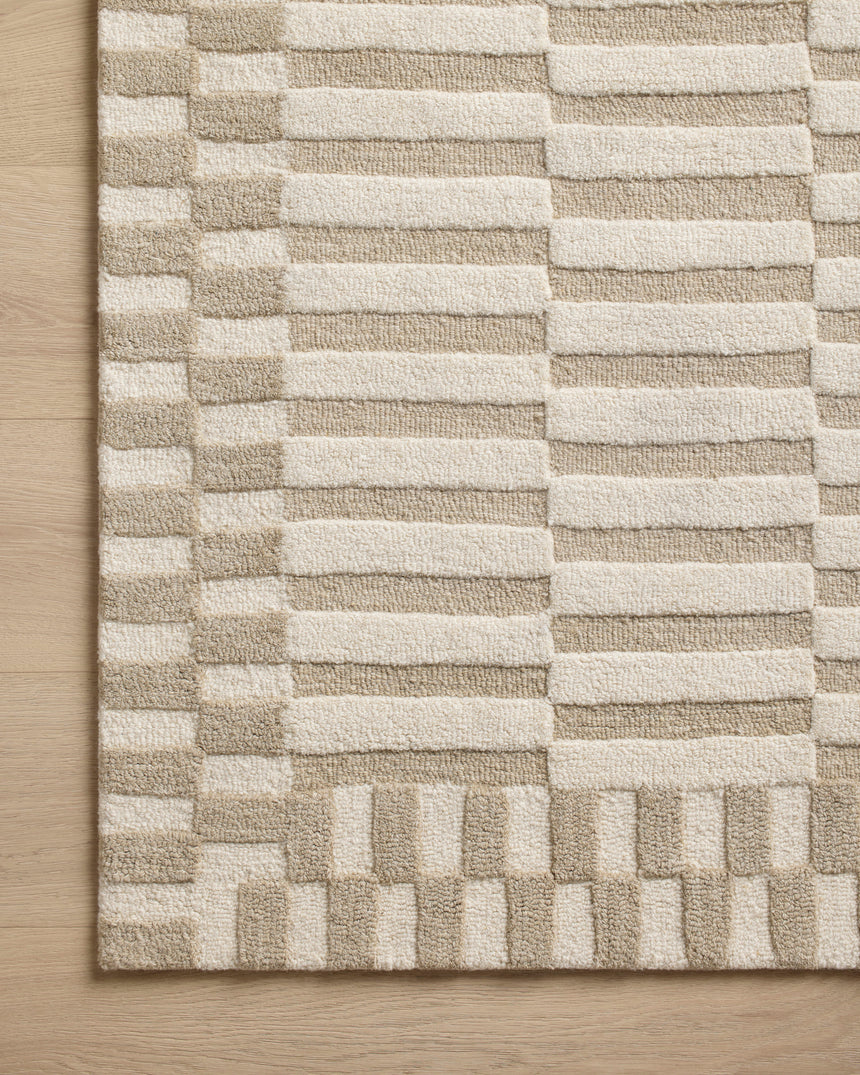 Bradley Rug 02 | Ivory / Beige