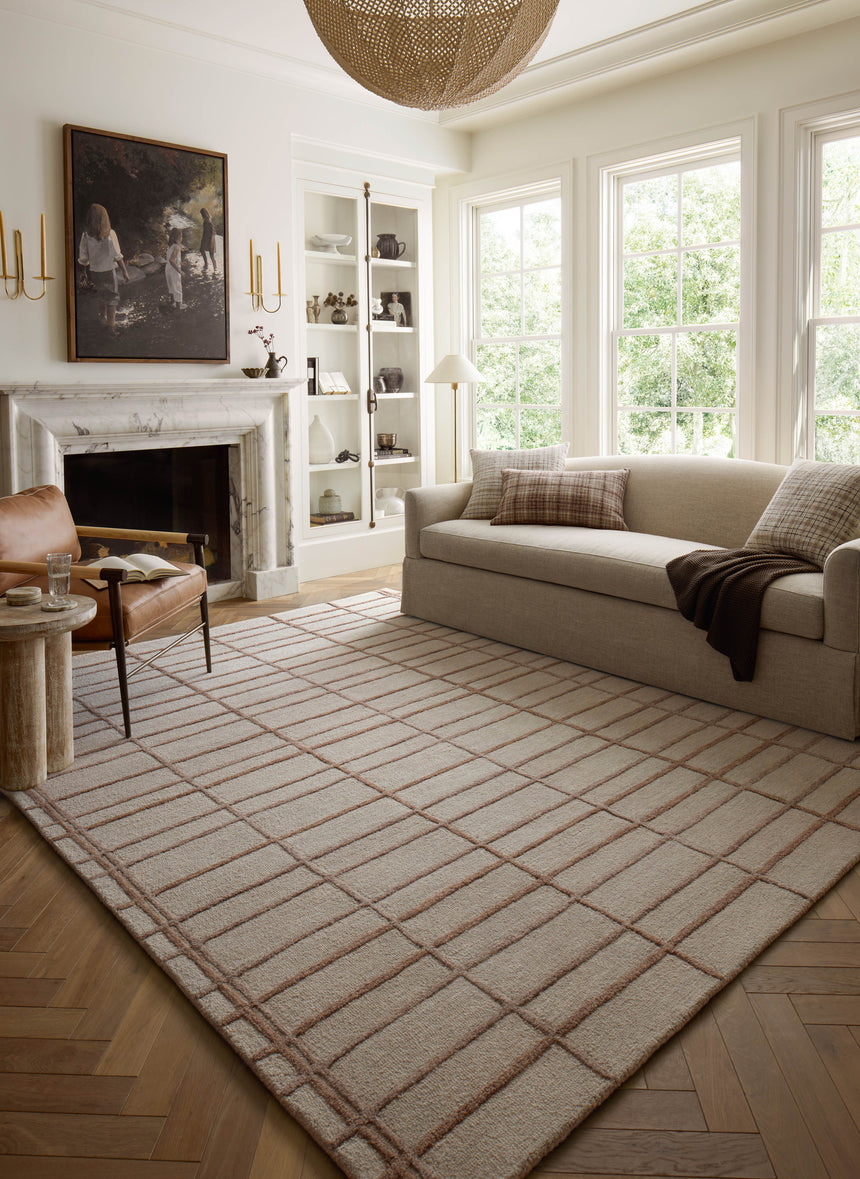 Bradley Rug 04 | Rose / Blush
