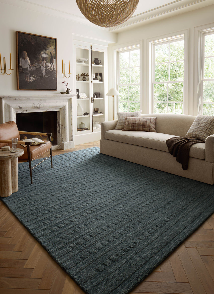 Bradley Rug 05 | Teal / Teal