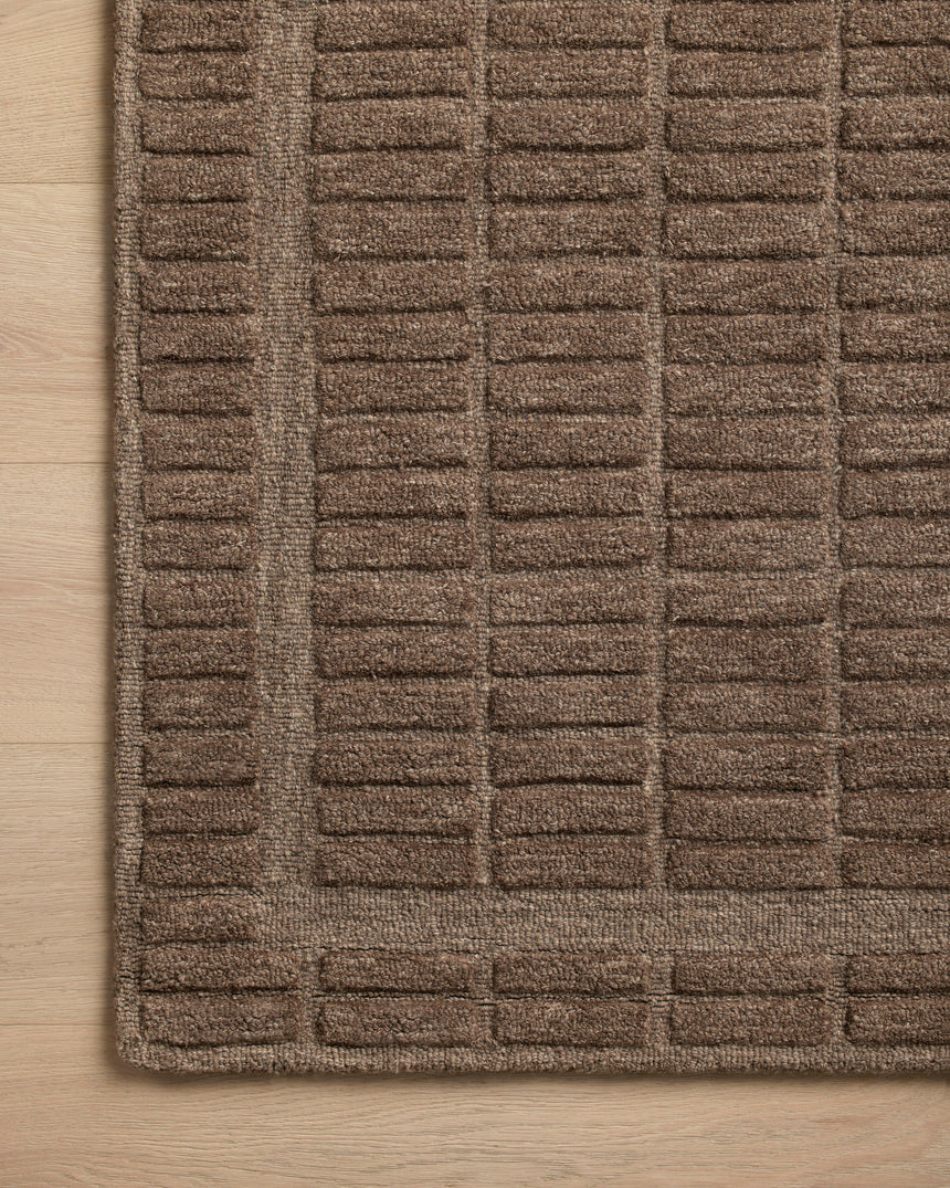 Bradley Rug 06 | Cocoa / Cocoa