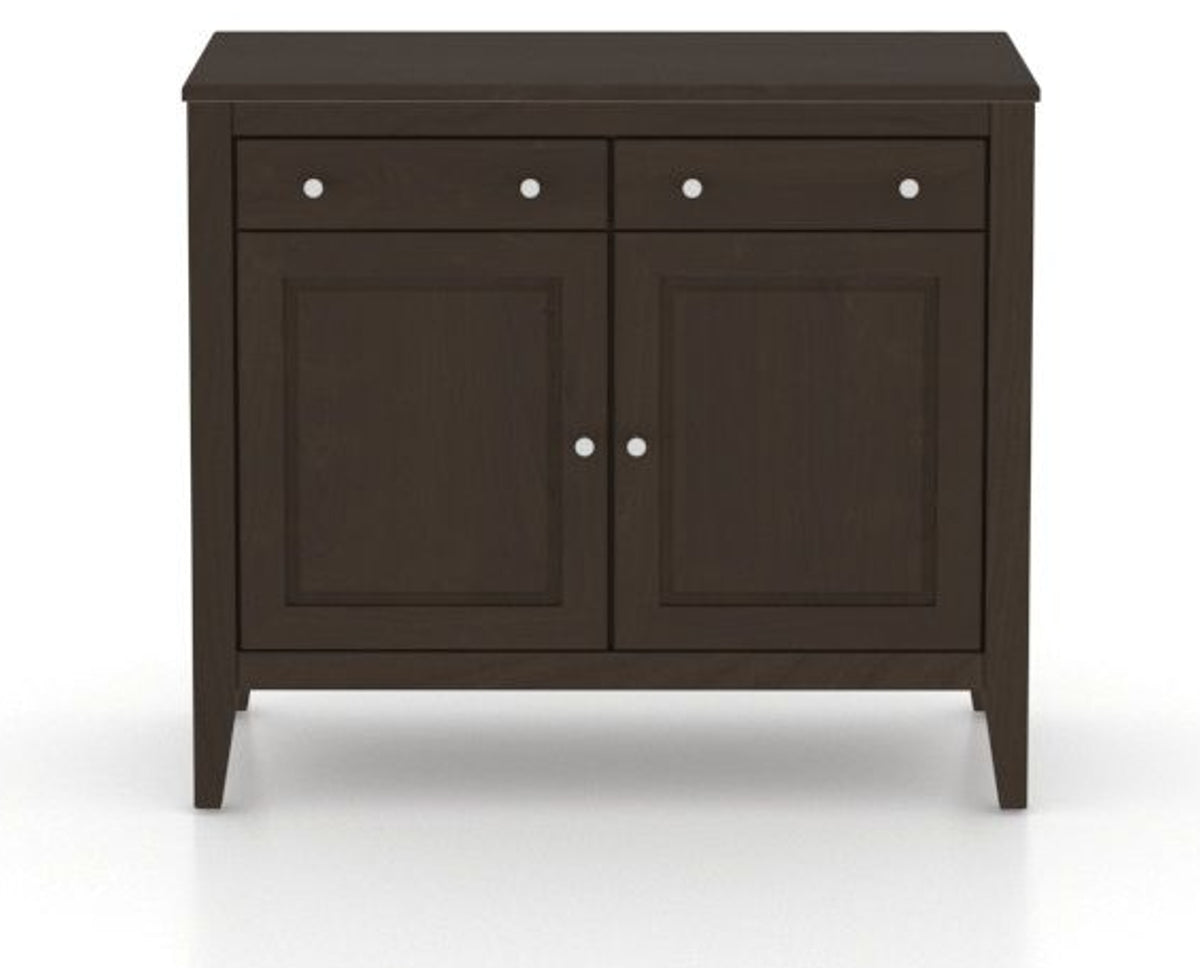 Canadel Buffet 3800 in 59 Davy's Grey, front view