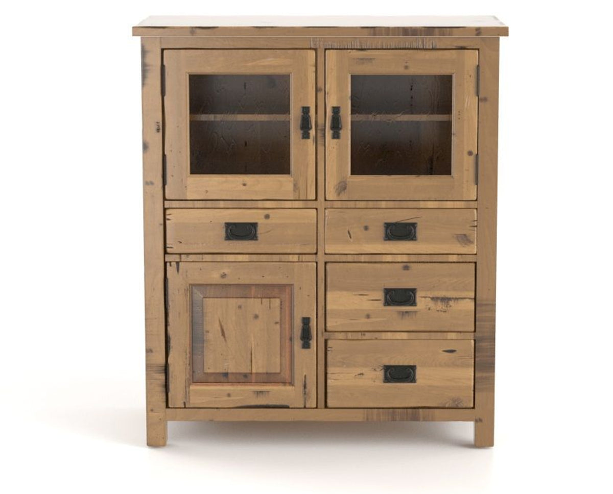 Canadel Champlain Buffet 4248 in 25 Pecan Washed, front view