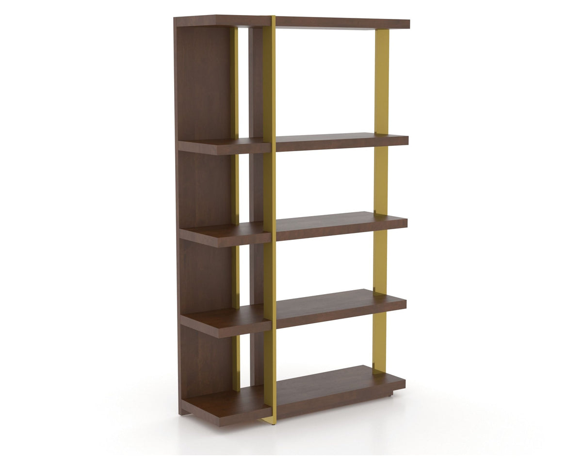 Canadel Modern Buffet 4678 in 19 Cognac Washed and M2, three-quarter view