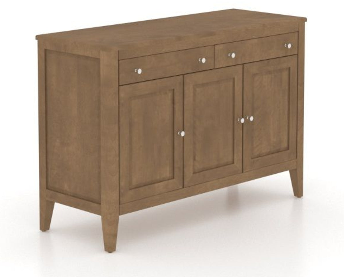 Canadel Buffet 4800 in 25 Pecan Washed, three-quarter view