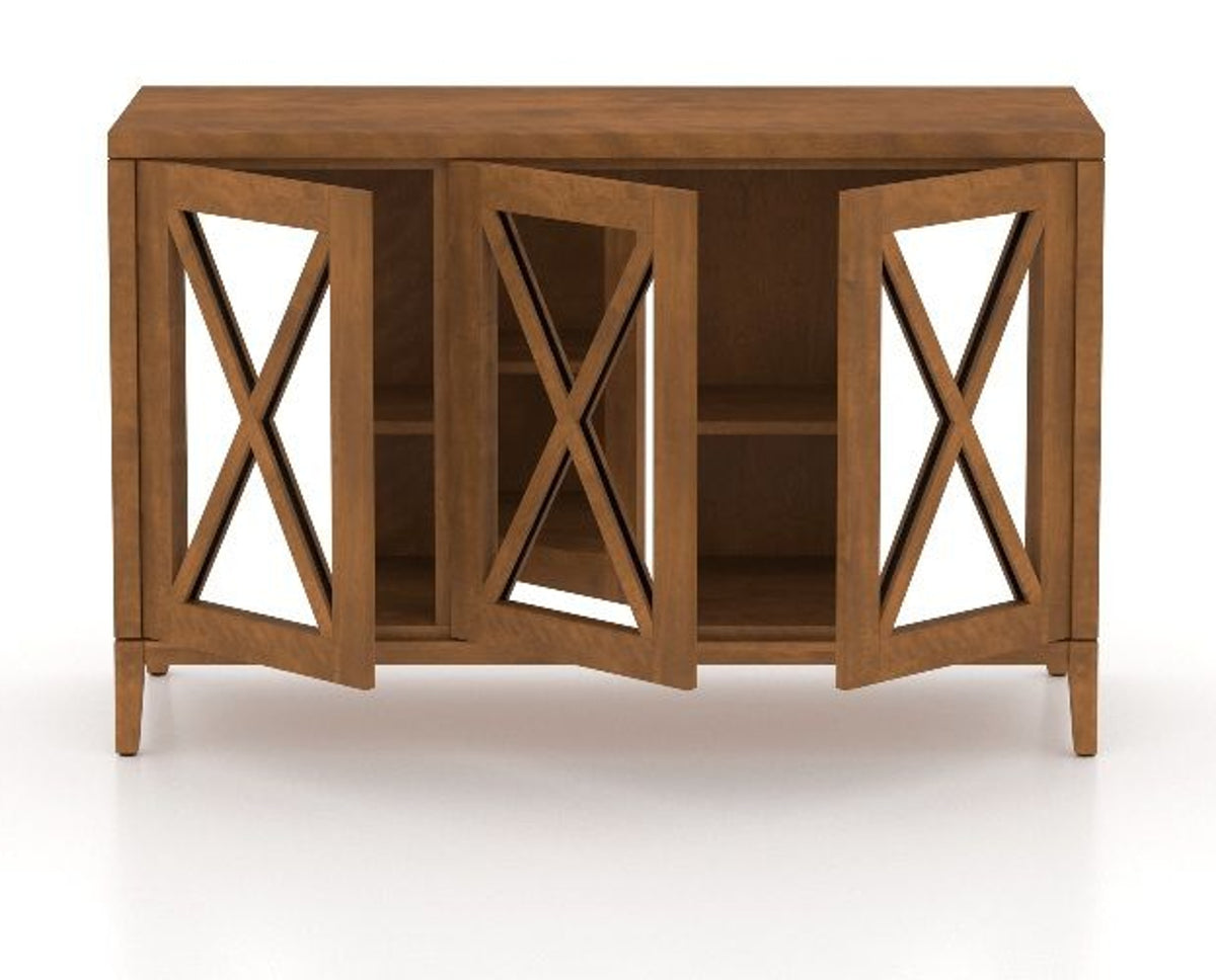 Canadel Buffet 5132 in Oak Washed, open view