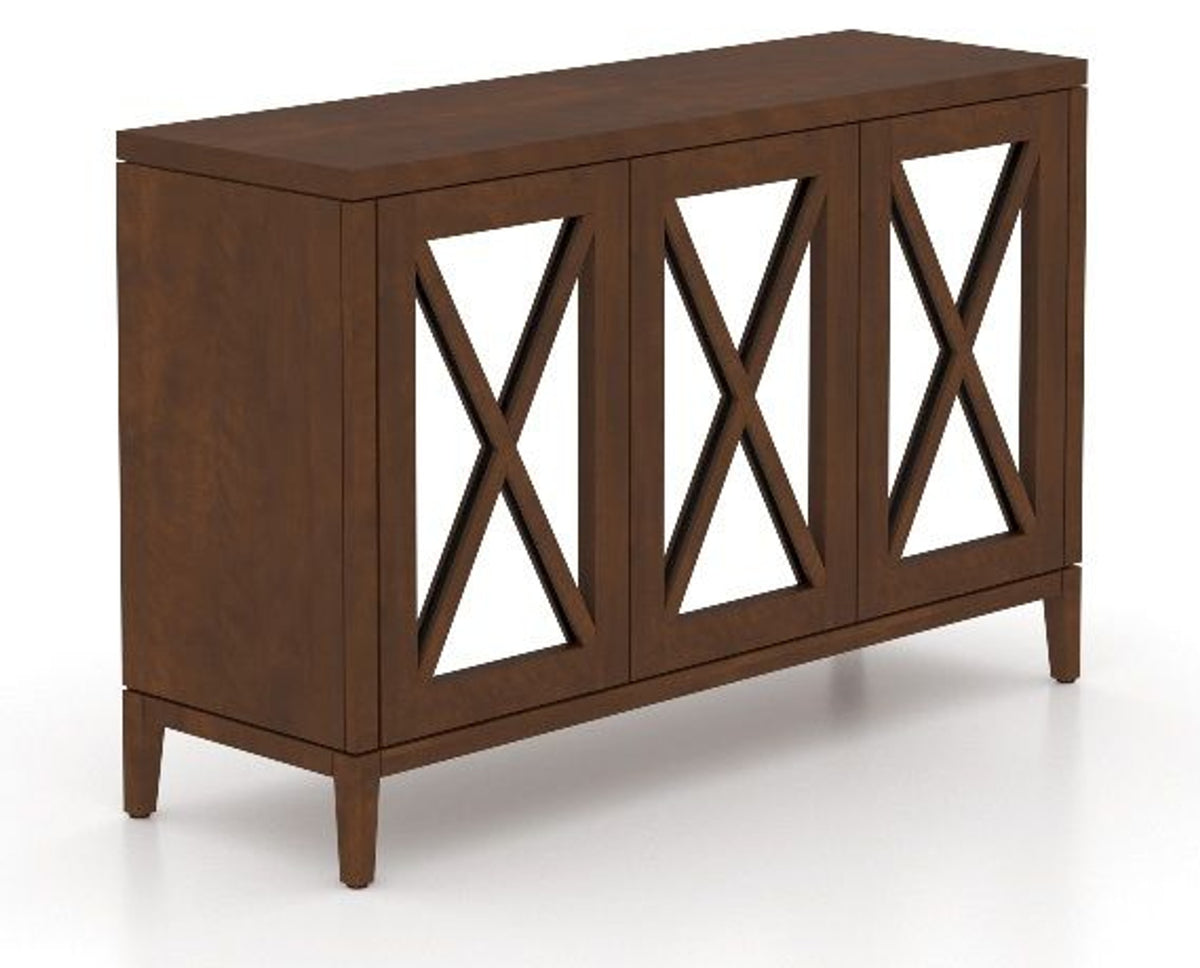 Canadel Buffet 5132 in 19 Cognac Washed, three-quarter view