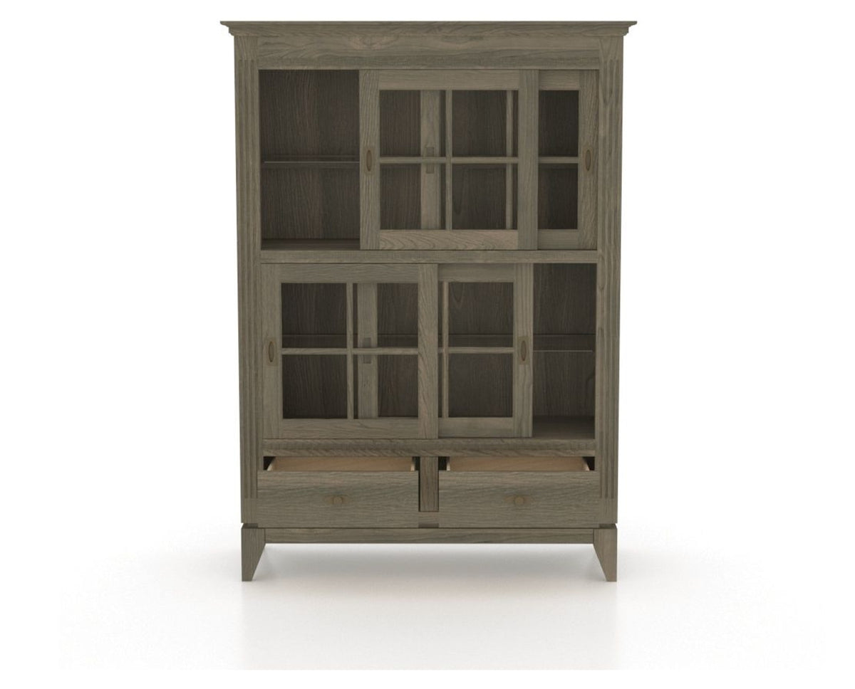 Canadel Farmhouse Buffet in Shadow, open view