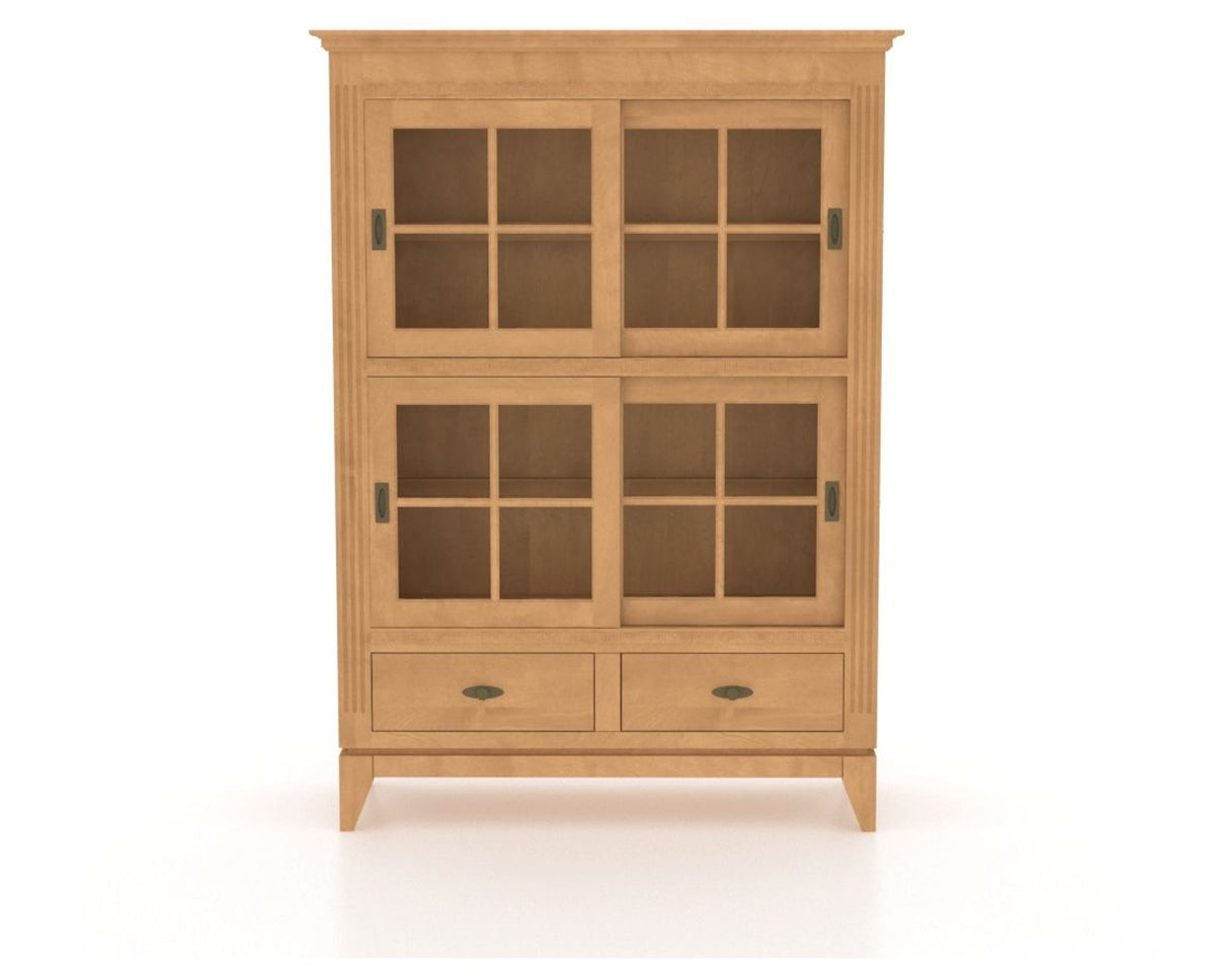 Canadel Farmhouse Buffet in Caramel Washed, front view