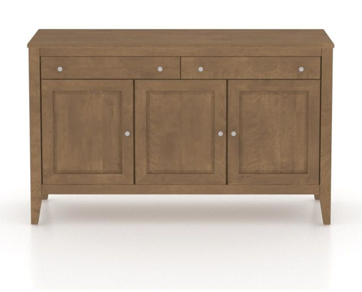 Canadel Shaker Buffet in Pecan Washed, front view