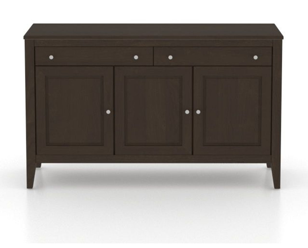 Canadel Shaker Buffet in Davy's Grey, front view