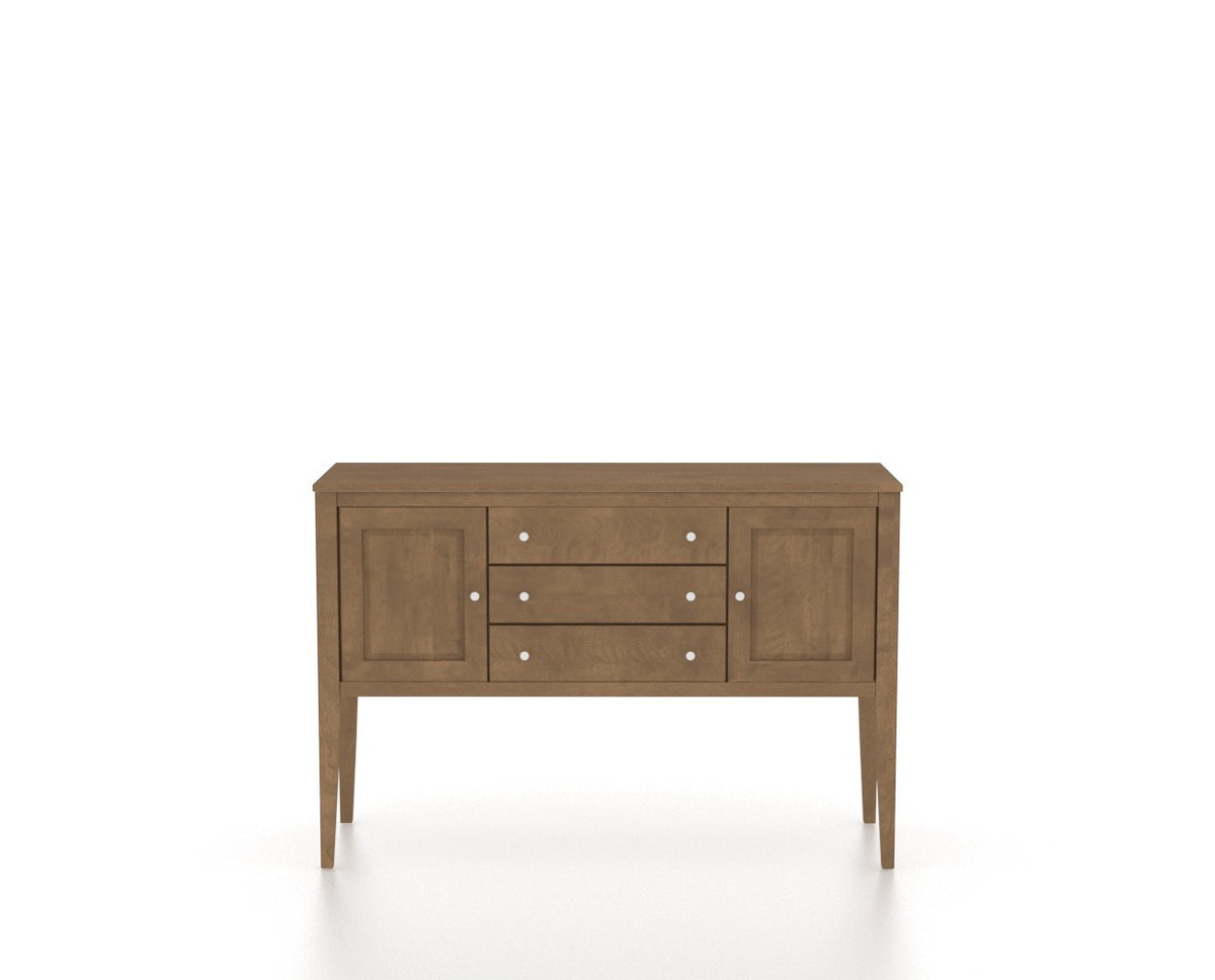Canadel Stiletto Buffet in Pecan Washed, front view