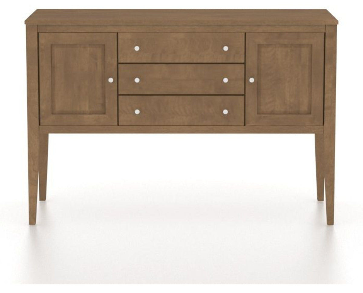 Canadel Stiletto Buffet in Pecan Washed, front view