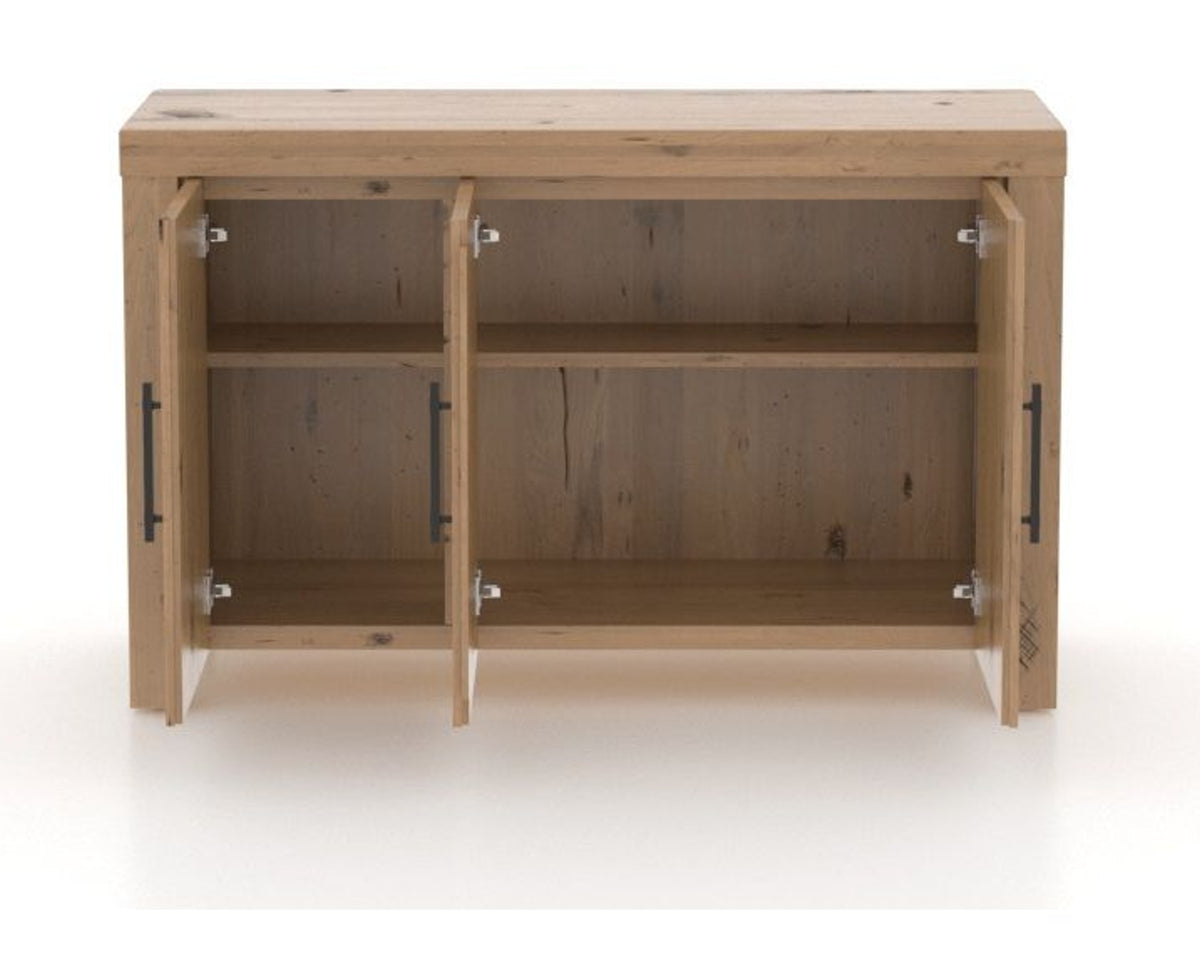 Canadel Loft Buffet 5434 in 20 Caramel Washed, fully open view