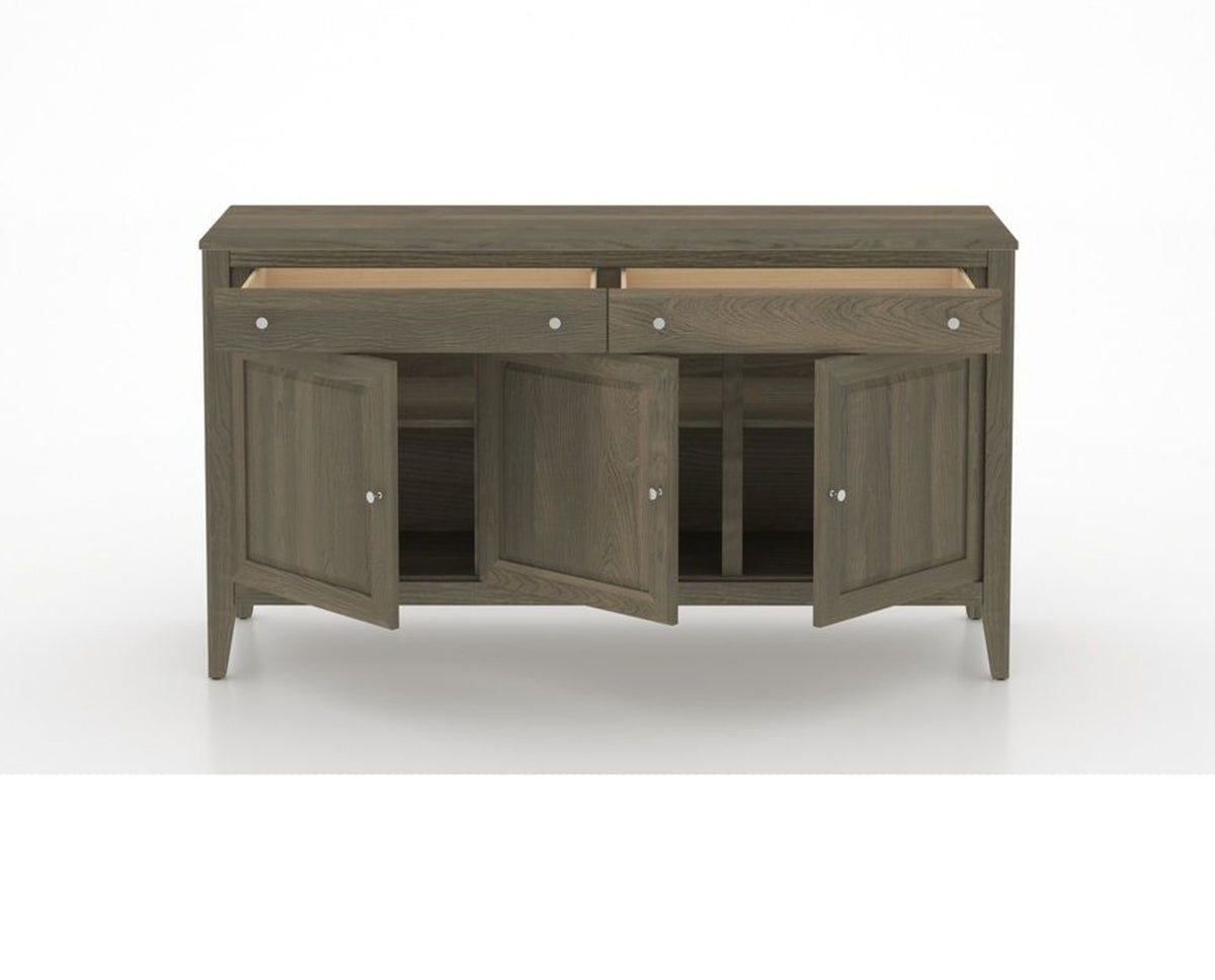 Canadel Buffet 6000 in 08 Shadow, open view