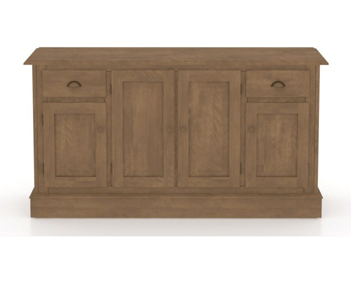 Canadel Buffet 6002 in 25 Pecan Washed, front view