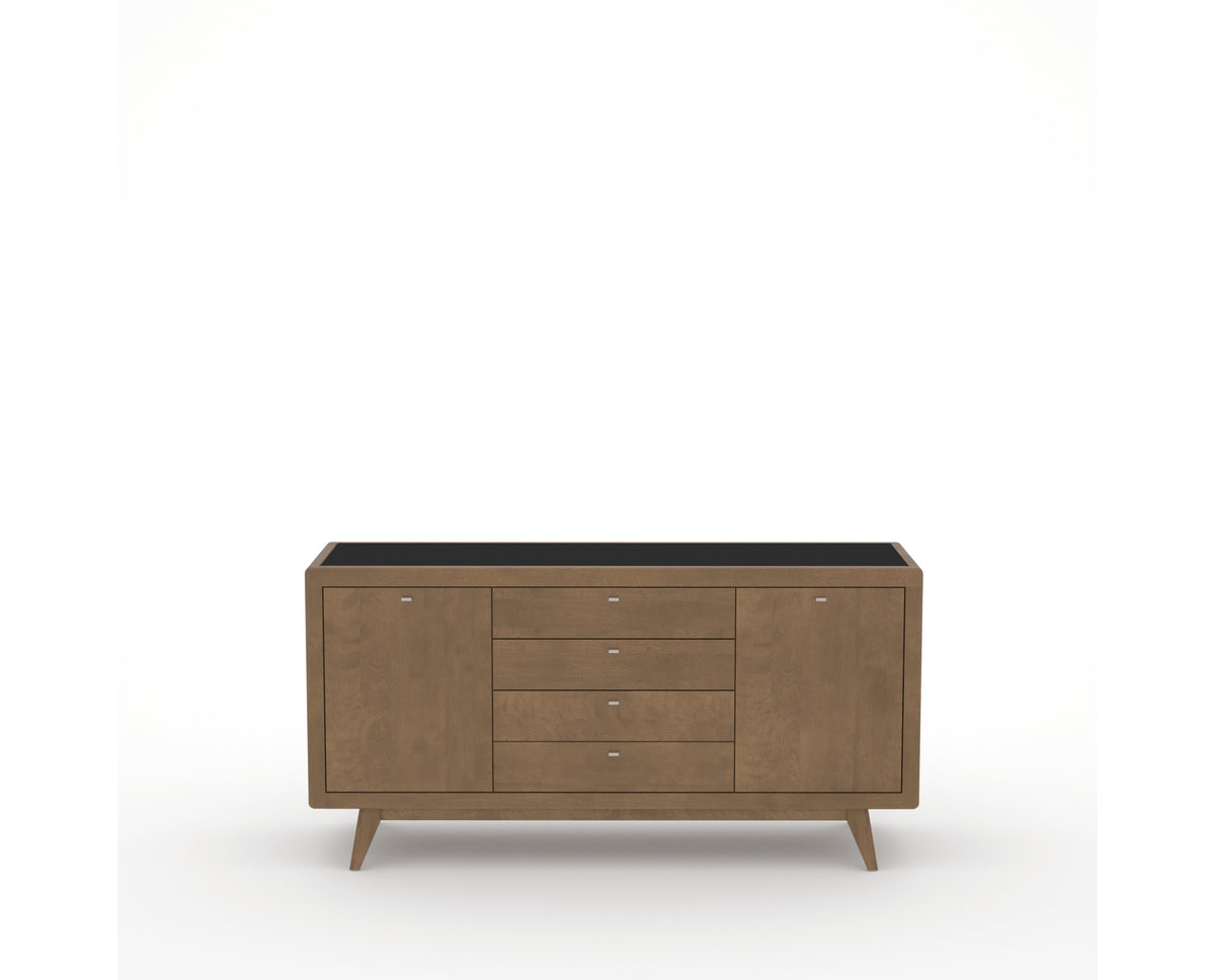 Canadel Downtown Marlo Buffet in Pecan Washed, front view