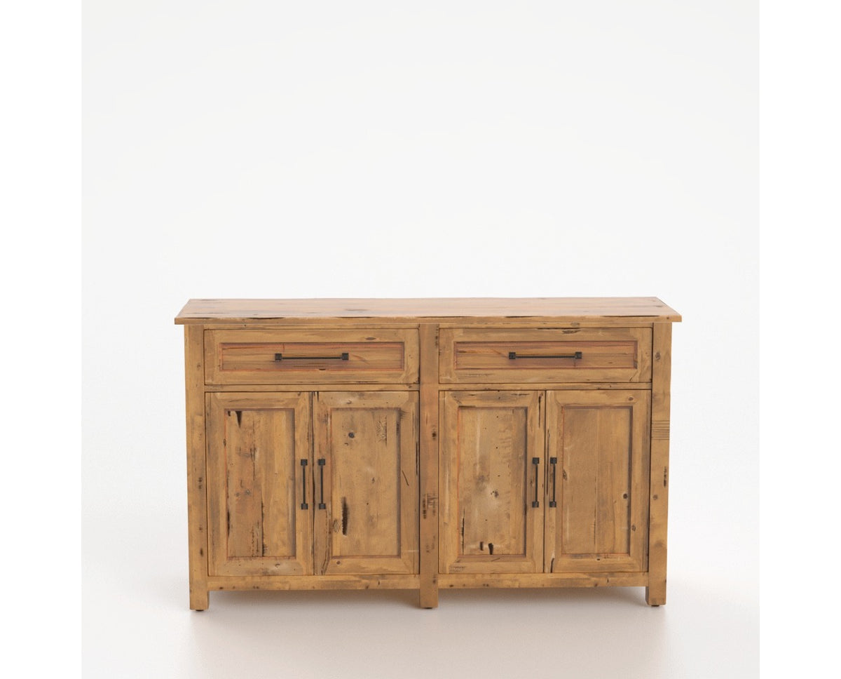 Canadel Champlain Buffet in Honey Washed, front view