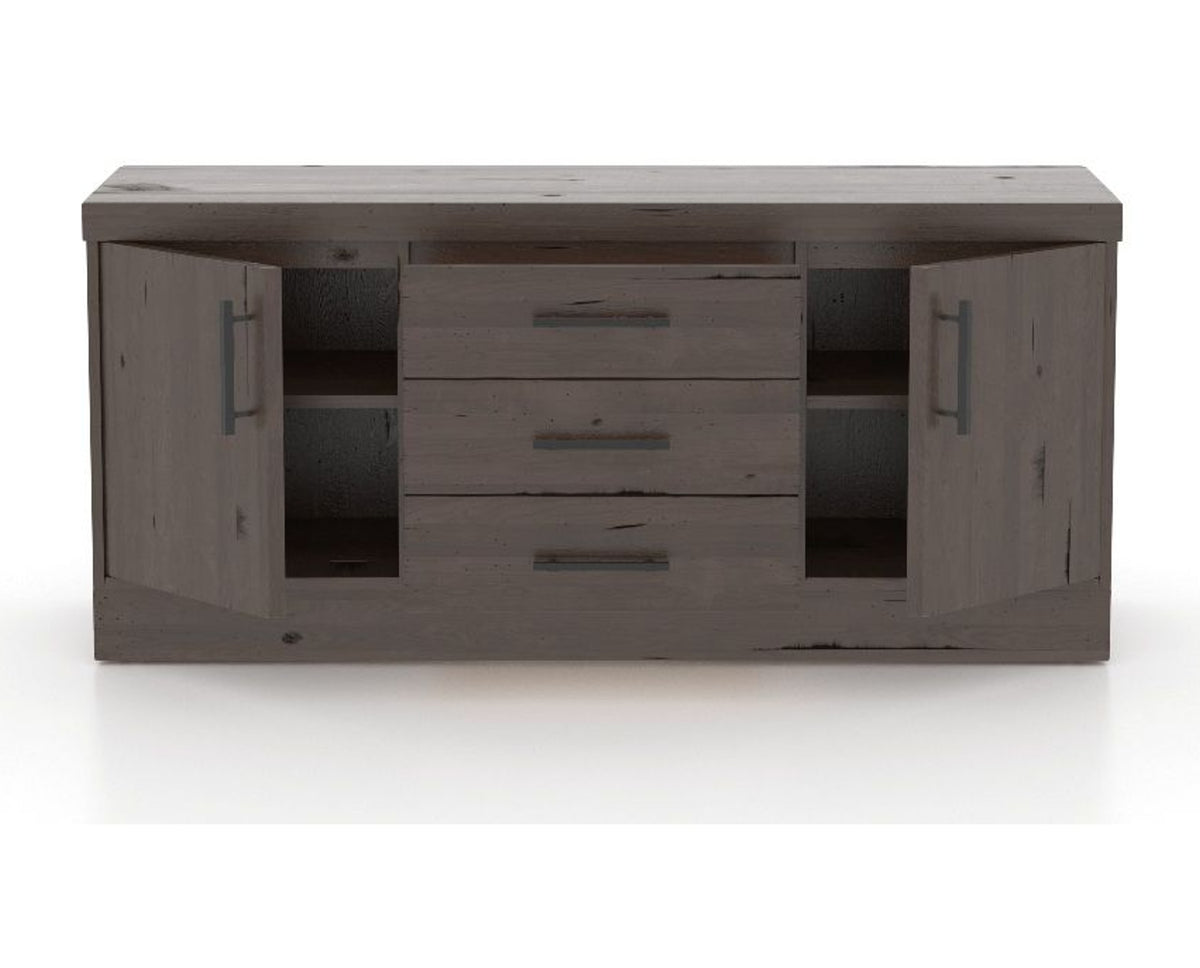Canadel Loft Buffet 7032 in 29 Hazelnut Washed, open view