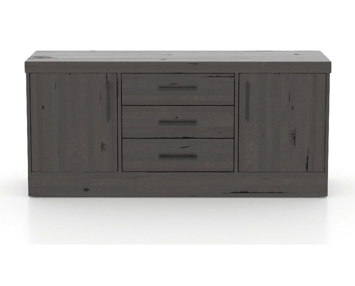 Canadel Loft Buffet 7032 in 59 Davy's Grey, front view