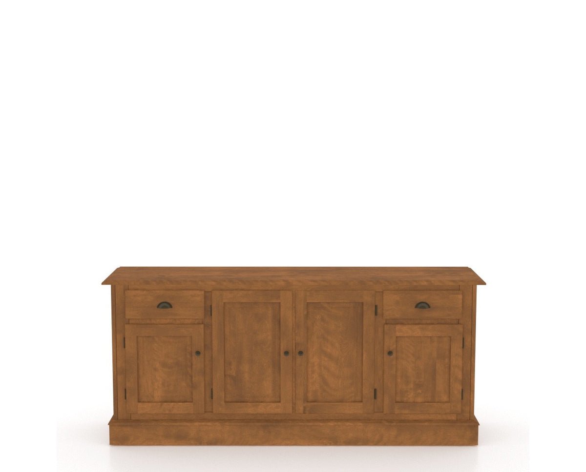 Canadel Core Buffet 7202 in Oak Washed, front view