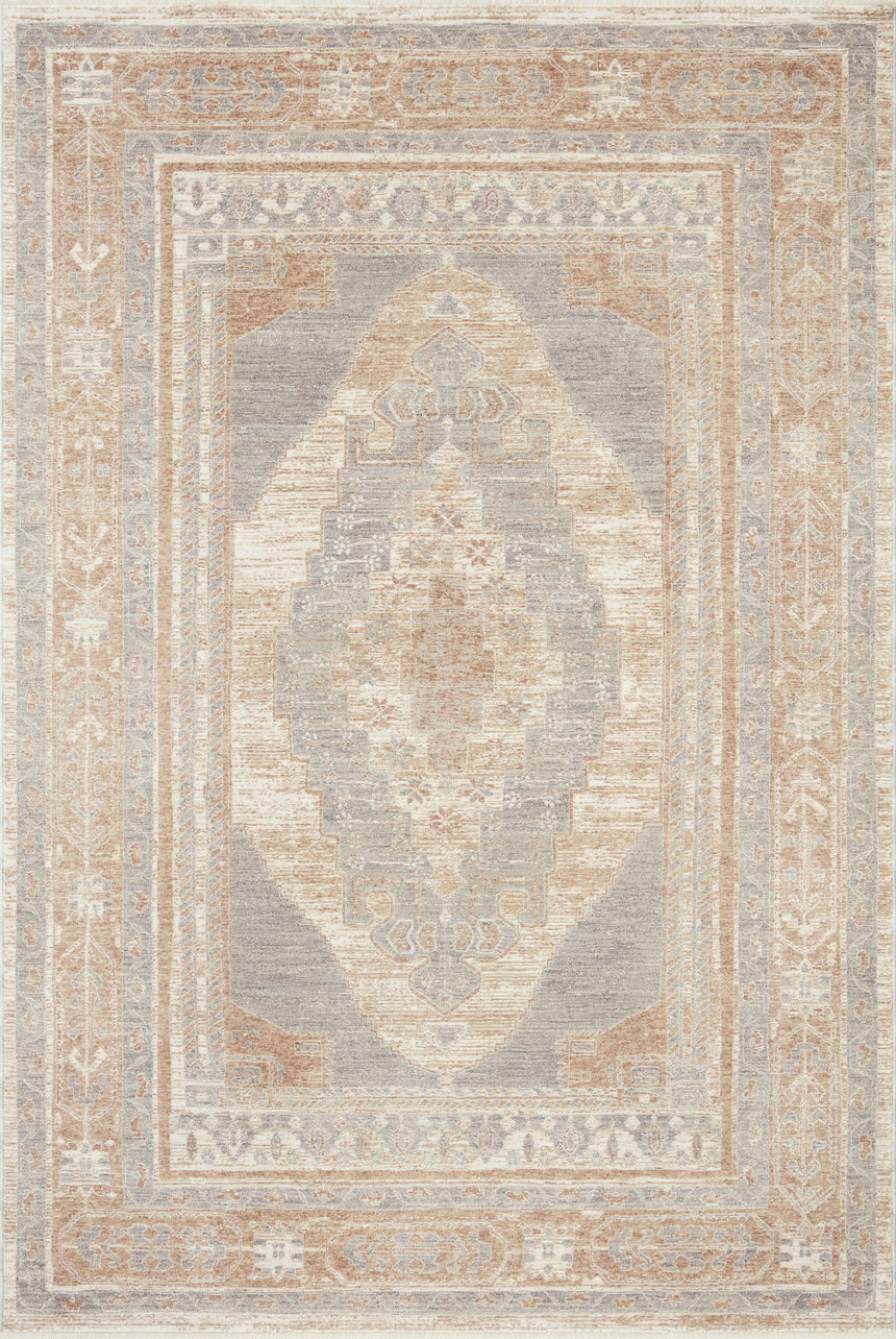 Carlisle Rug 06 | Slate / Taupe