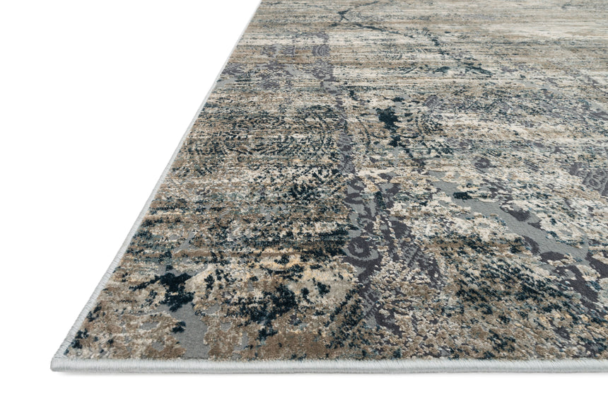 Cascade Rug 01 | Taupe / Blue