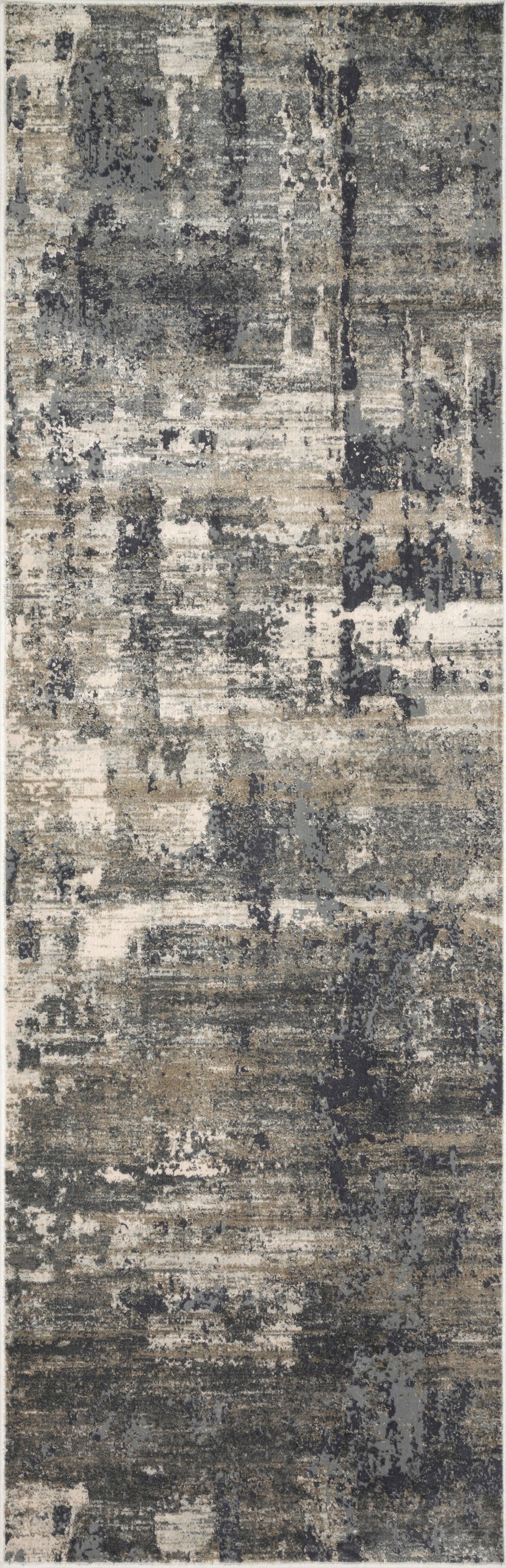 Cascade Rug 03 | Ivory / Charcoal