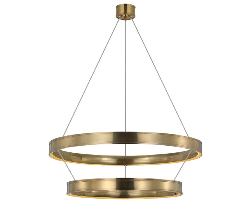 Connery 40" Two-Tier Ring Chandelier
