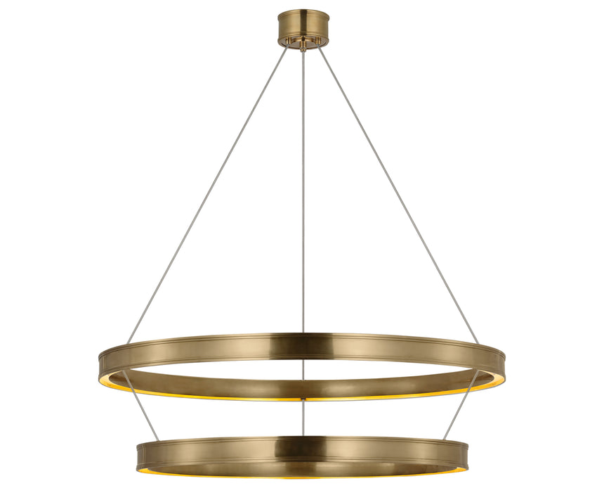 Connery 50" Two-Tier Ring Chandelier