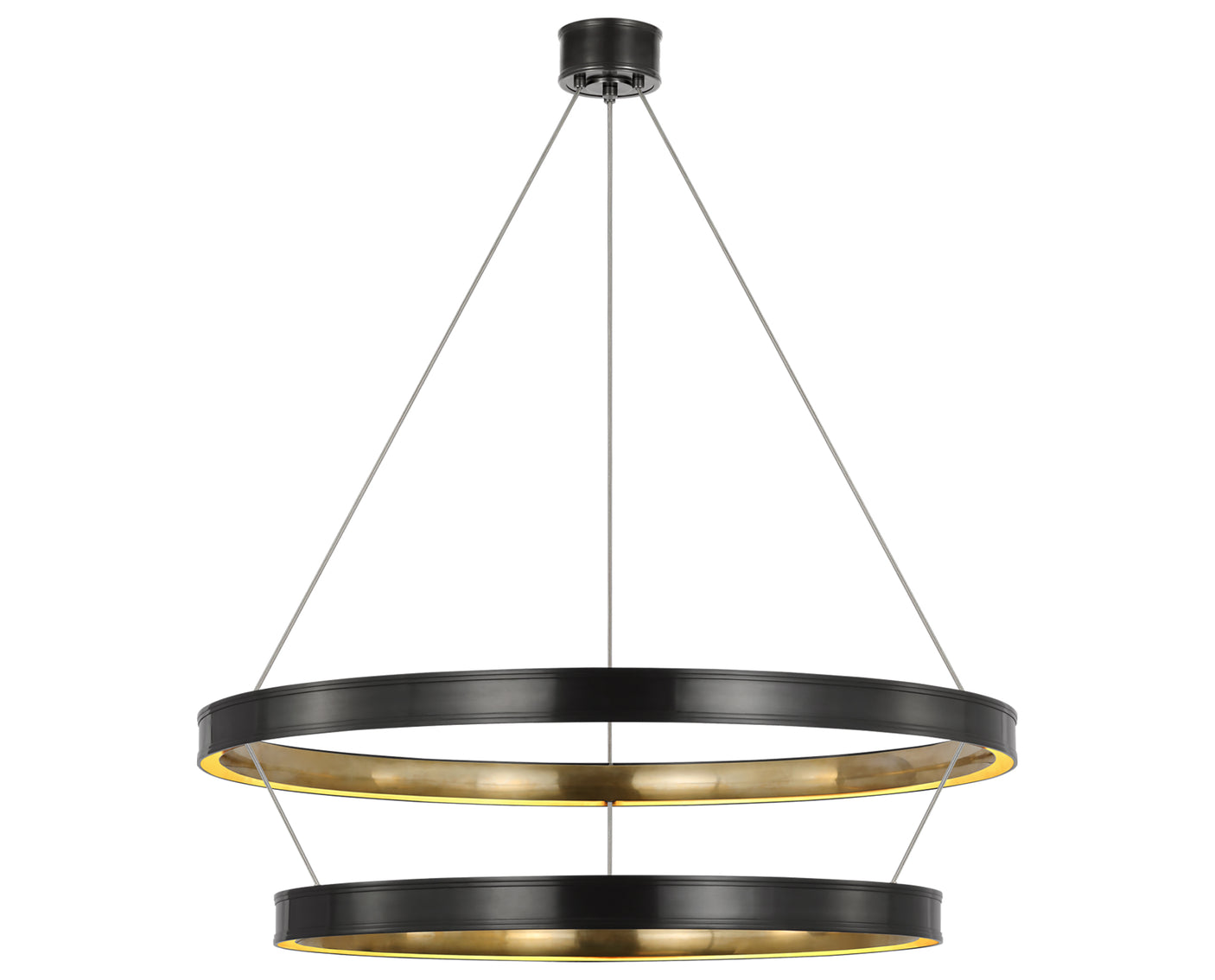 Connery 50" Two-Tier Ring Chandelier