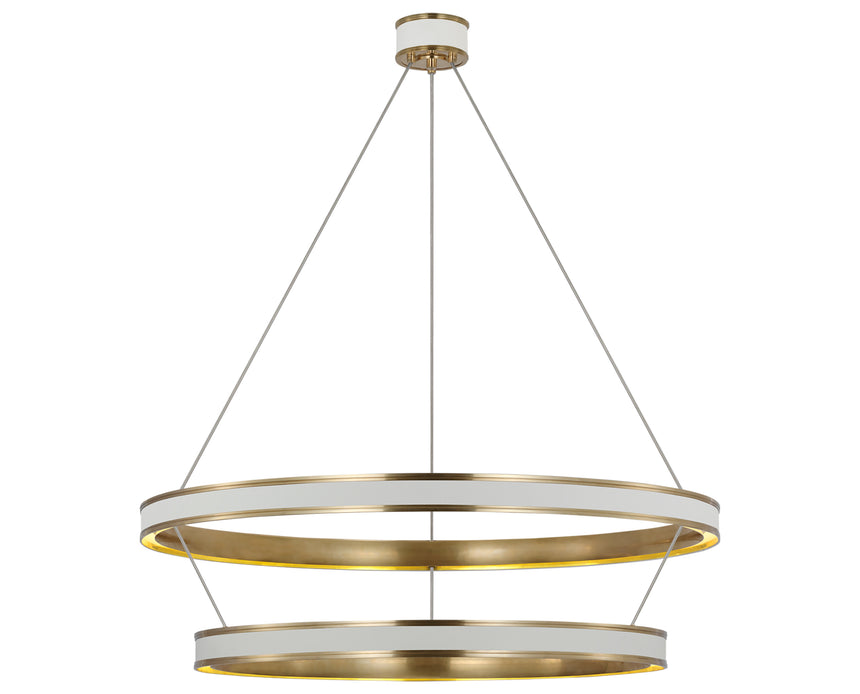 Connery 50" Two-Tier Ring Chandelier