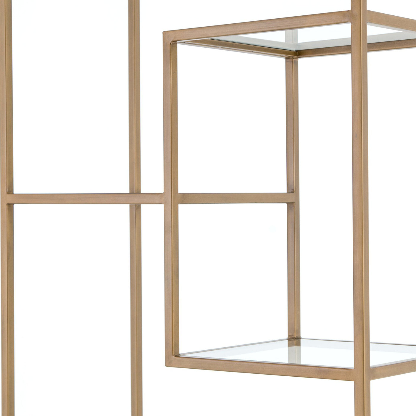 Helena Brass Bookcase