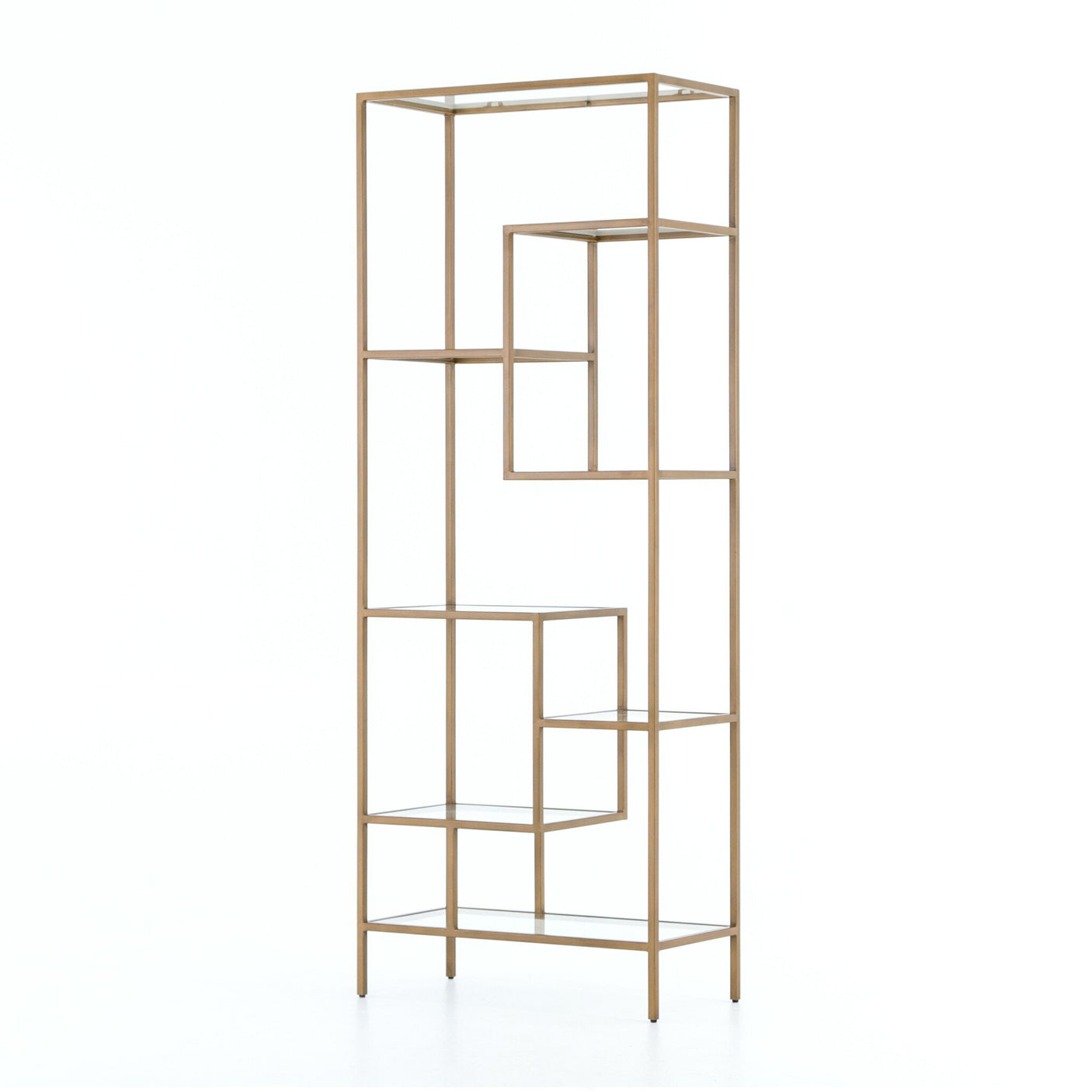 Helena Brass Bookcase