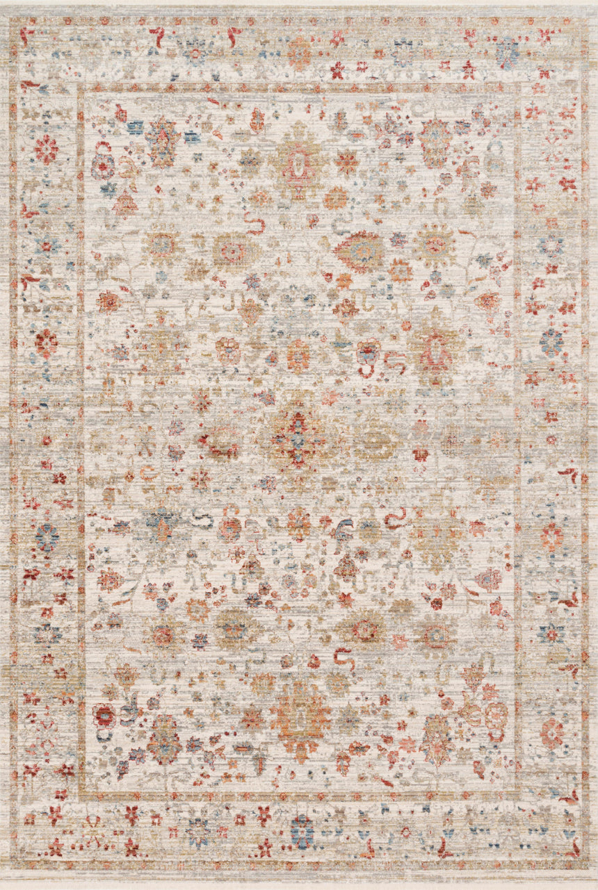 Claire Rug 05 | Ivory / Multi