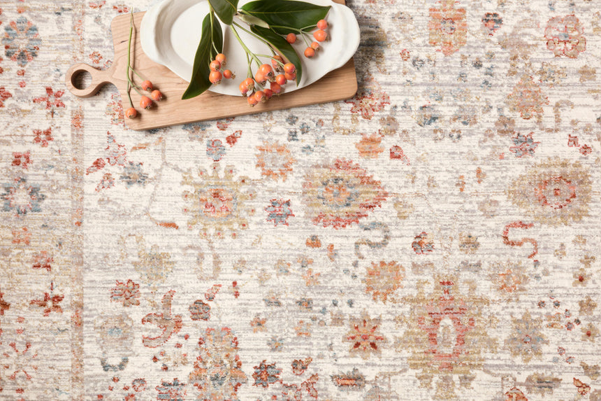 Claire Rug 05 | Ivory / Multi