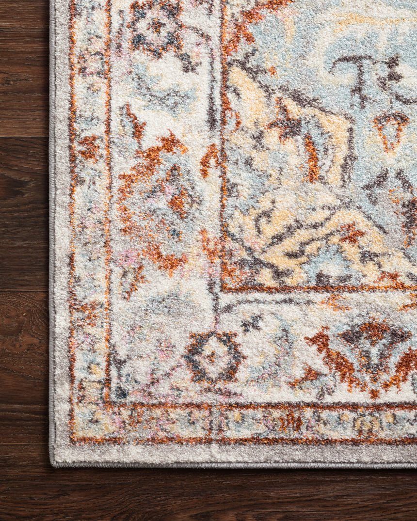 Clara Rug 03 | Grey / Ivory