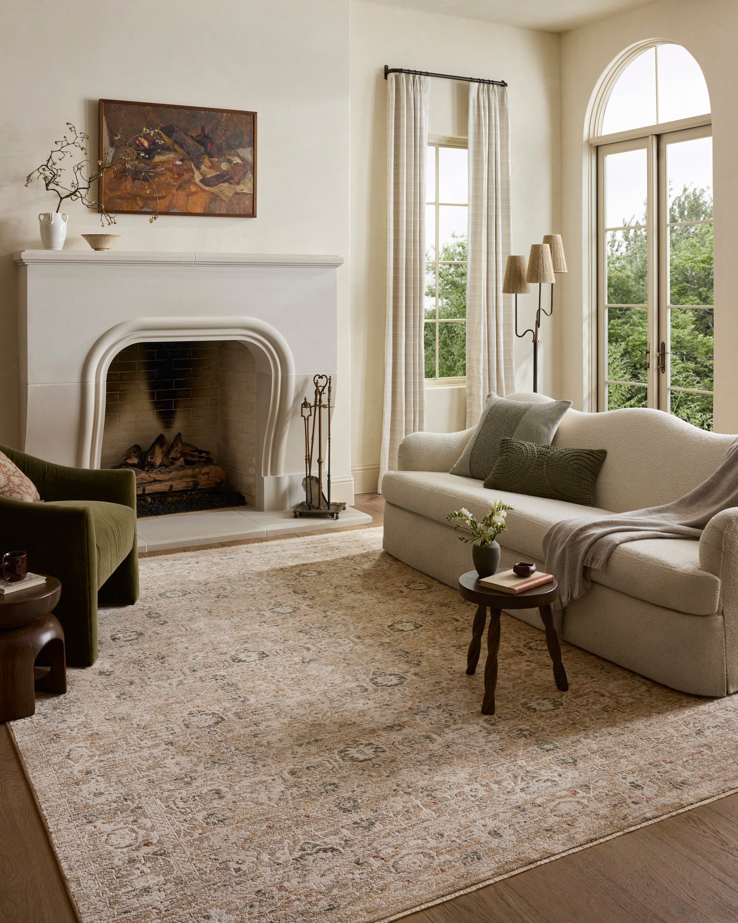 Clarisse Rug 07 | Natural / Granite
