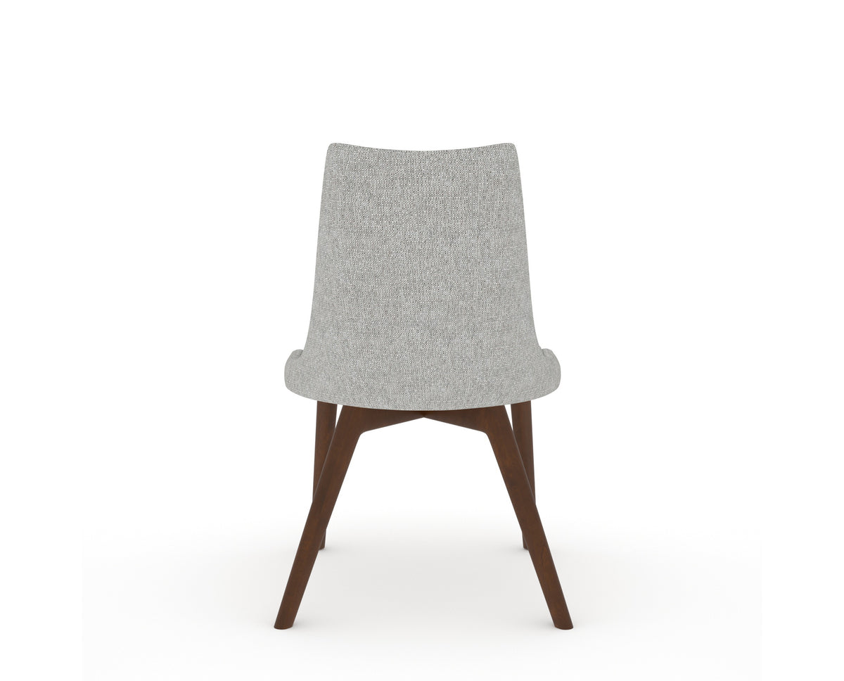 Canadel Downtown Trend Dining Chair in Cognac Washed, 7C Fabric, back view