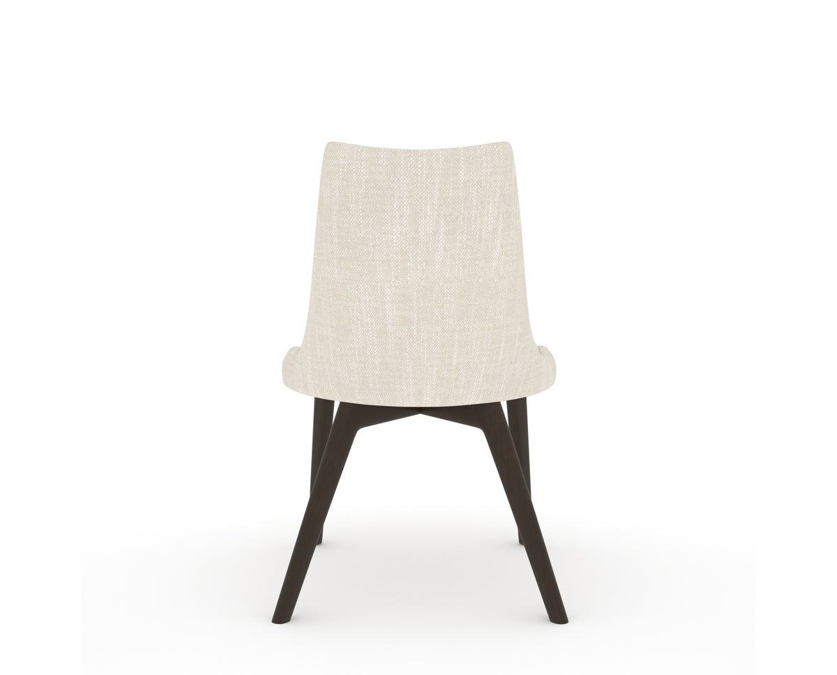Canadel Downtown Trend Dining Chair in Davy's Grey, FT InsideOut®, back view