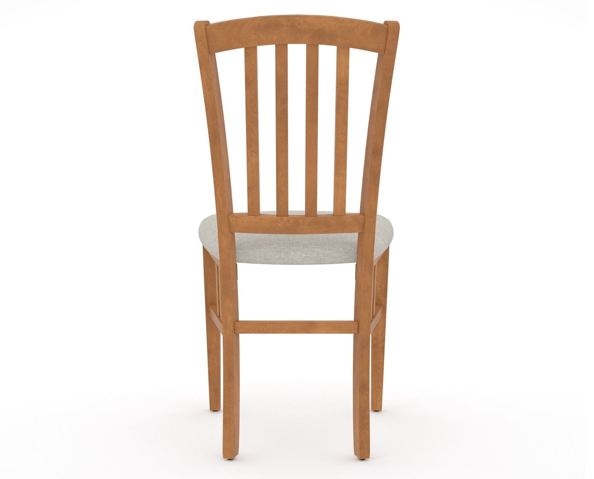 Canadel Dining Chair 0048 in Fabric TB, back view