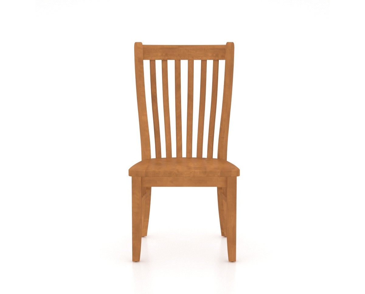 Canadel Core Dining Chair 0119 in Honey Washed, front view