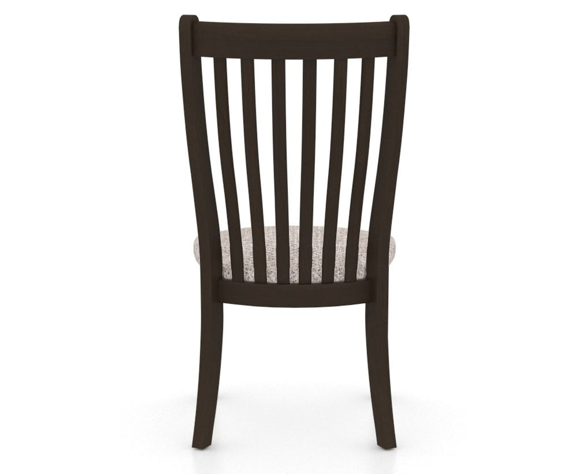 Canadel Dining Chair 0119 in FP Crypton® and 59 Davy's Grey, back view
