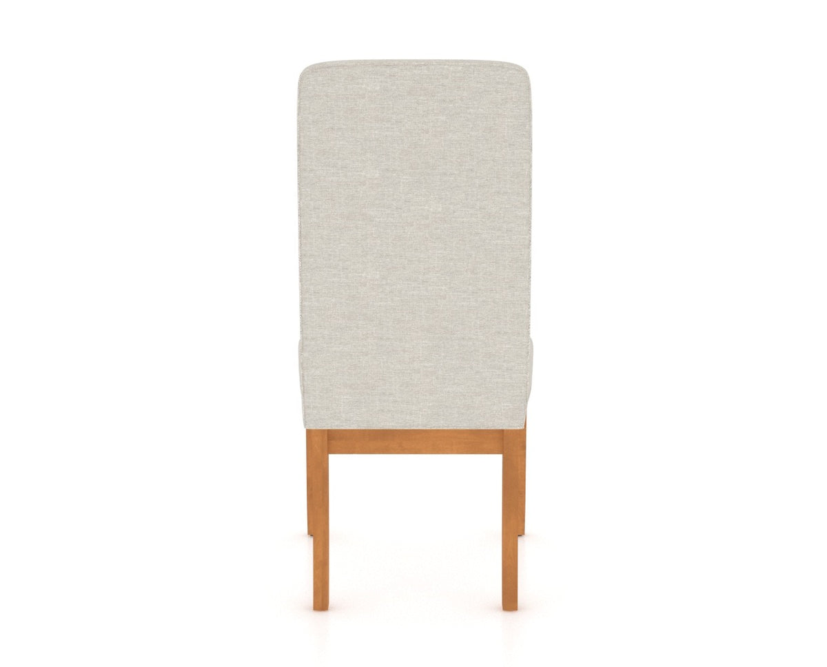 Canadel Classic Dining Chair 0138 in Quilted, back view
